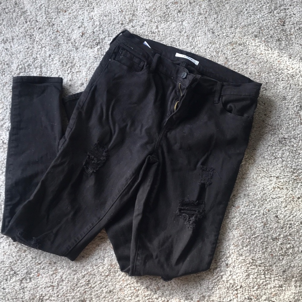 PAC sun perfect fit jeggings.  black